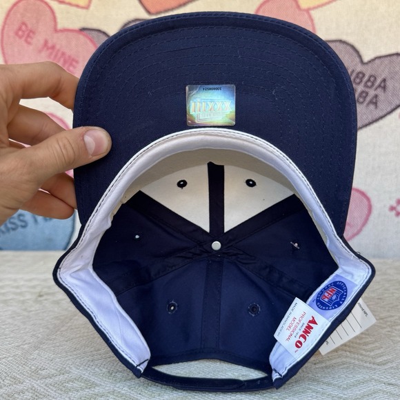 NWT Vintage Annco NFL Super Bowl XXXIII 1999 Miami Snapback Hat Broncos Falcons - Picture 7 of 9